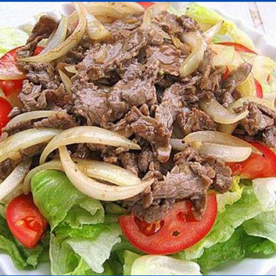 Bò xào củ hành