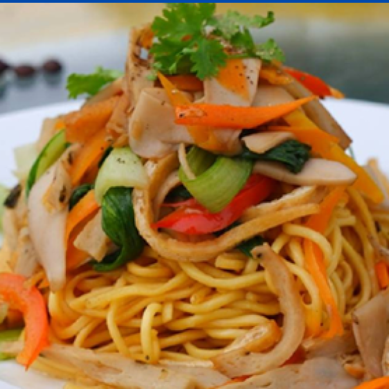  Mì Xào Chay