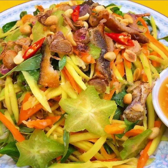 Gỏi khô cá lóc