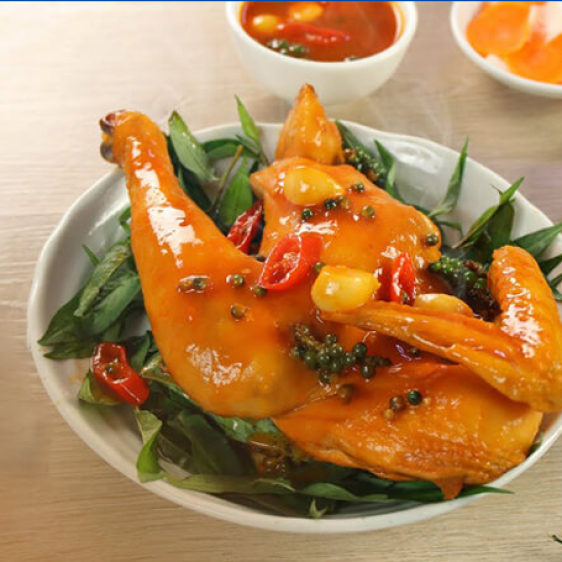 Gà hấp mắm nhỉ