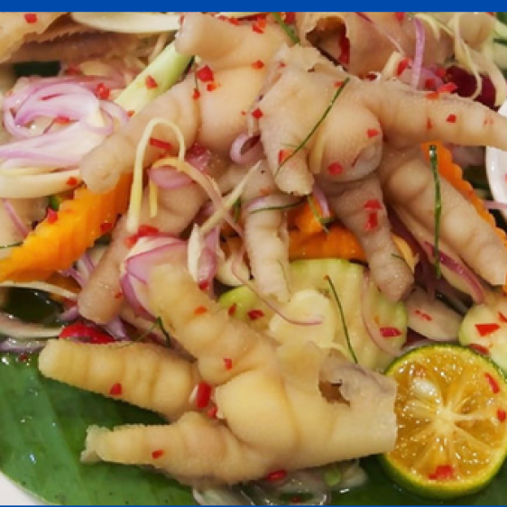 Chân gà rút xương