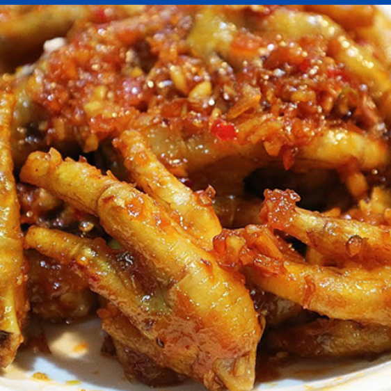 Chân gà chiên nước  mắm