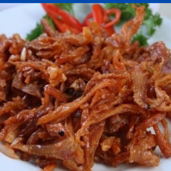 Khô mực chiên nước  mắm
