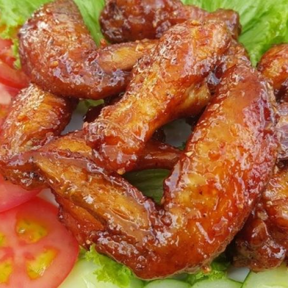  Cánh gà chiên  nước mắm