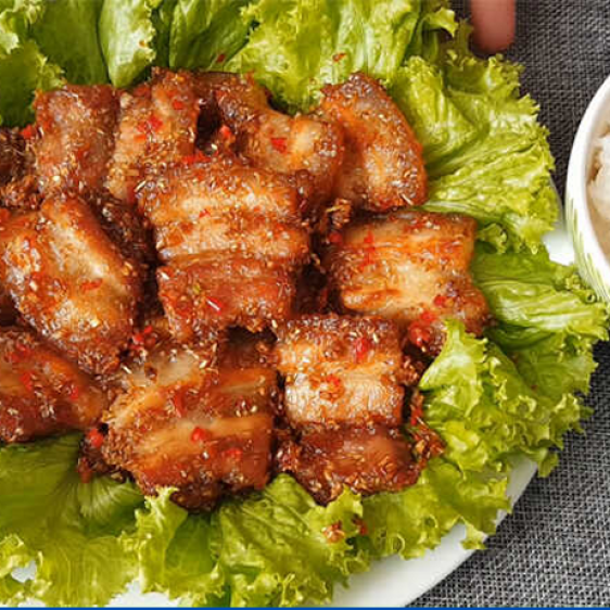 Ba rọi chiên sả